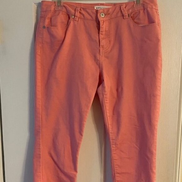 Women's Artisan NY Salmon Skinny Jeans size 10 - Picture 1 of 6